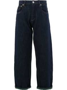широкие укороченные джинсы Carven