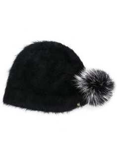 pom-pom beanie hat Ca4la