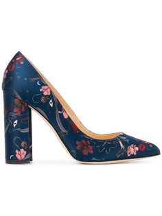 floral print pumps Chloe Gosselin