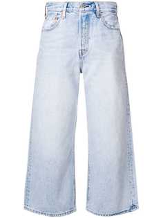 укороченные расклешенные джинсы Levi's