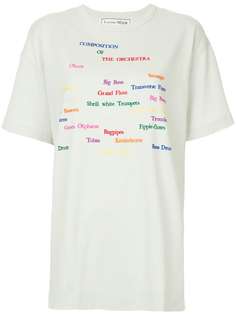 The orchestra big T-shirt Tu Es Mon Trésor 