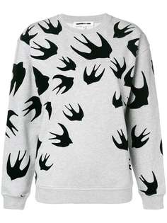 Swallow print sweatshirt McQ Alexander McQueen