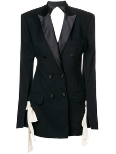 open back blazer Seen