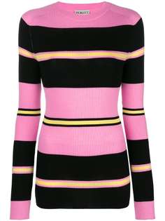 striped knitted top Fiorucci