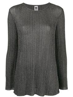 блузка с длинными рукавами и эффектом металлик M Missoni