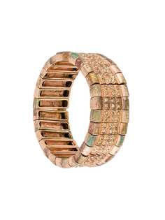 elasticated embellished bracelet Philippe Audibert