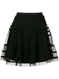короткая юбка из тюля Red Valentino
