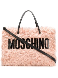 сумка с логотипом Moschino