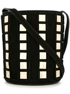 square contrast bucket bag Tomasini