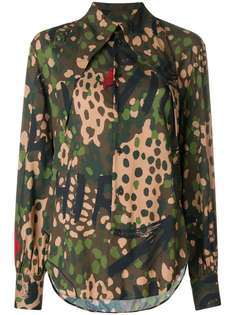 рубашка с камуфляжным принтом Vivienne Westwood