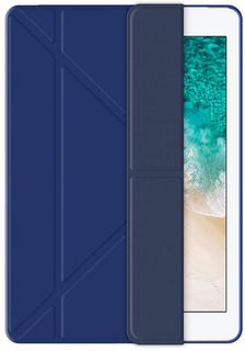 Чехол для планшета DEPPA Wallet Onzo, синий, для Apple iPad 2017 9.7&quot; [88046]