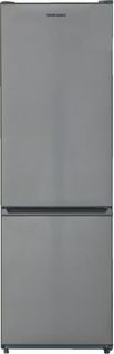 Холодильник SHIVAKI BMR-1884NFX, двухкамерный, нержавеющая сталь