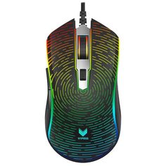 Мышь RAPOO V25S оптическая проводная USB, черный