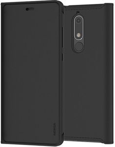 Чехол (флип-кейс) NOKIA Flip Cover (CP-307), для Nokia 5.1, черный [8p00000003]