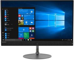 Моноблок LENOVO IdeaCentre 730S-24IKB, 23.8&quot;, Intel Core i3 7020U, 8Гб, 16Гб Intel Optane, 1000Гб, AMD Radeon 530 - 2048 Мб, Windows 10, темно-серый [f0dx001crk]