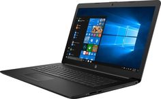 Ноутбук HP 17-by0038ur, 17.3&quot;, Intel Core i7 8550U 1.8ГГц, 12Гб, 1000Гб, 128Гб SSD, AMD Radeon 530 - 4096 Мб, DVD-RW, Free DOS, 4KH02EA, черный