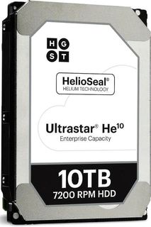 Жесткий диск WD Ultrastar DC HC510 HUH721010ALE604, 10Тб, HDD, SATA III, 3.5&quot; [0f27454]