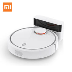 Робот-пылесос XIAOMI Mi Robot Vacuum EU, 65Вт, белый/серый