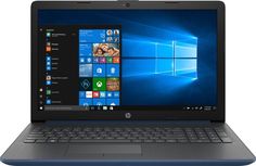 Ноутбук HP 15-da0027ur, 15.6&quot;, Intel Pentium Silver N5000 1.1ГГц, 4Гб, 500Гб, Intel UHD Graphics 605, DVD-RW, Windows 10, 4GL76EA, синий