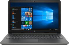 Ноутбук HP 15-db0032ur, 15.6&quot;, AMD E2 9000e 1.5ГГц, 4Гб, 500Гб, AMD Radeon R2, DVD-RW, Windows 10, 4GY00EA, серый