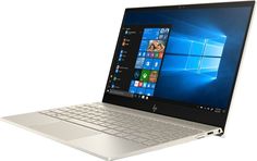 Ноутбук HP Envy 13-ah0007ur, 13.3&quot;, Intel Core i7 8550U 1.8ГГц, 8Гб, 256Гб SSD, Intel UHD Graphics 620, Windows 10, 4HF15EA, золотистый