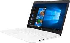 Ноутбук HP 17-ca0023ur, 17.3&quot;, AMD Ryzen 3 2200U 2.5ГГц, 8Гб, 1000Гб, AMD Radeon 530 - 2048 Мб, DVD-RW, Windows 10, 4KA00EA, белый