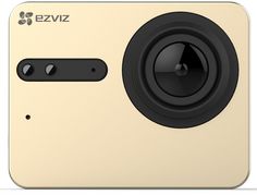 Экшн-камера EZVIZ S5+ 4K, WiFi, шампань [cs-s5plus-212wfbs-s]