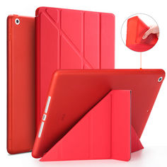 Чехол для планшета BoraSCO, красный, для Apple iPad 2017/2018 [20784] Noname