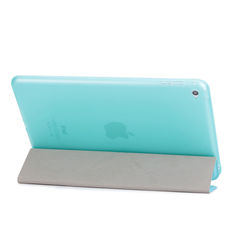 Чехол для планшета BoraSCO, бирюзовый, для Apple iPad mini 4 [20295] Noname