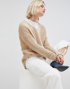 Кремовый трикотажный джемпер Unique 21 - Кремовый Unique21