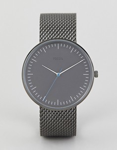 Часы 42 мм с сетчатым браслетом Fossil FS5470 Essentialist - Серый