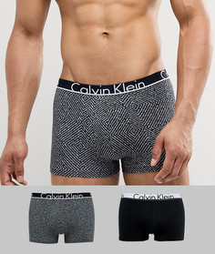 Набор из 2 пар боксеров-брифов Calvin Klein ID - Черный