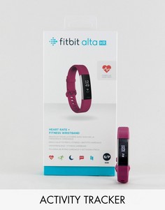 Фитнес-трекер цвета фуксии Fitbit Alta HR - Розовый