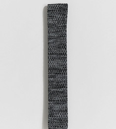 Темно-серый трикотажный галстук Heart & Dagger - Серый