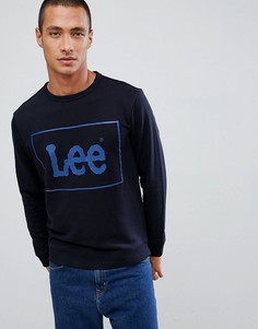 Свитшот с логотипом Lee Jeans - Синий