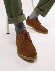 Светло-коричневые ботинки со шнуровкой Silver Street - Рыжий