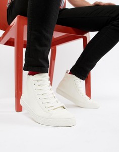 Белые высокие кроссовки ASOS DESIGN - Белый