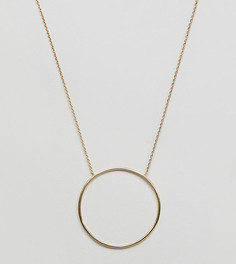 КЛЮЧЕВАЯ МОДЕЛЬ: Позолоченное ожерелье с длинной подвеской Orelia - Золотой