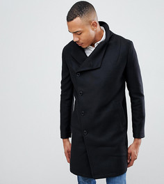 Черное пальто с высоким воротником Religion tall - Черный