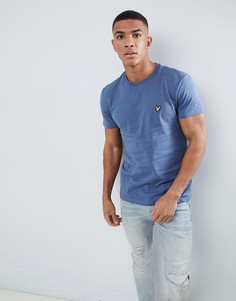 Синяя футболка с логотипом Lyle & Scott - Синий