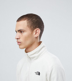 Белый флисовый топ с молнией 1/4 The North Face эксклюзивно для ASOS 100 Glacier - Белый