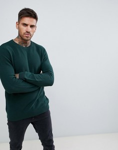 Зеленый джемпер с круглым вырезом Pull&Bear - Зеленый Pull&;Bear