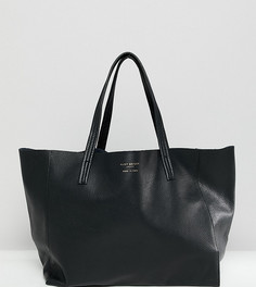 Черная кожаная сумка-шоппер Kurt Geiger Violet - Черный