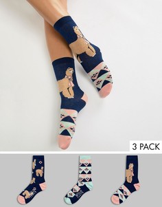 3 пары носков Sock Shop - Мульти