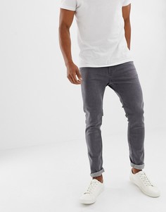 Серые выбеленные джинсы скинни Produkt - Серый