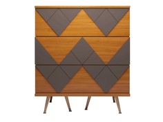 Комод lady woo (woodi) коричневый 80x97x50 см.