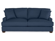 Двухместный диван belly (icon designe) синий 215x94x105 см.