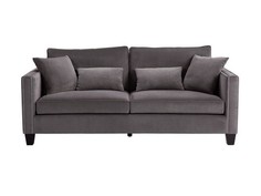Двухместный диван shah (icon designe) серый 178x90x100 см.