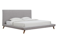 Кровать chameleo bare (icon designe) серый 180x120x220 см.