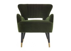 Кресло swan (icon designe) зеленый 66x74x68 см.